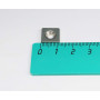 Неодимовый магнитный прямоугольник 12х12х3 с зенковкой 6х3.5