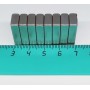 Неодимовый магнит прямоугольник 20х10х5 мм