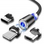 Магнитный USB-кабель 3 в 1