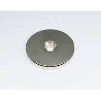 Неодимовый магнитный диск 40х5 с зенковкой 10х5.5