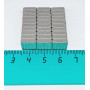 Неодимовый магнит прямоугольник 10х10х3 мм